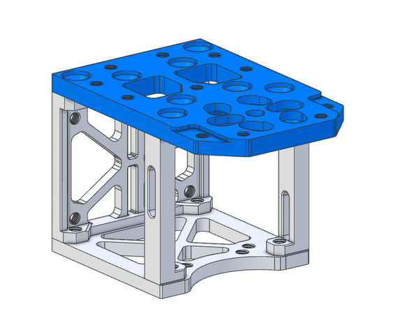 RRVC4 CNC Tool Head - Standard Top Plate