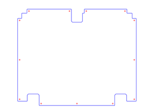 RatRig VCore 3.1 V2 IDEX - Base Panel