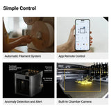 Snapmaker U1 - Multi-Toolhead Multi-Color Printer with Fast Changes and Minimal Waste
