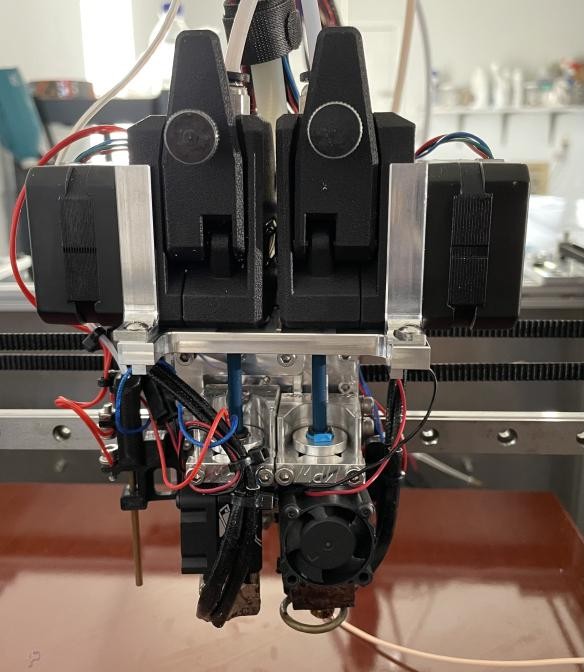 bmg dual gear extruder Dual BMG Direct Drive Kit