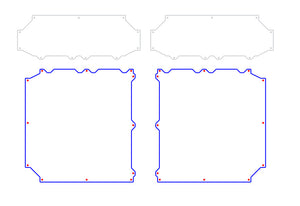 RatRig 3.1 V2 - Split Side Panels - Lower Panel